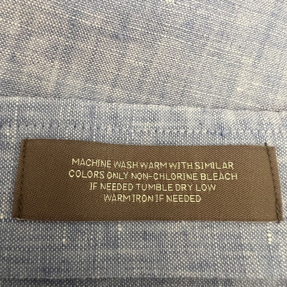 Daniel Crémieux Signature Collection Linen Blend Long Sleeve, Size Large - Picture 13 of 14